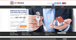 Desktop Screenshot of cyrasa.com