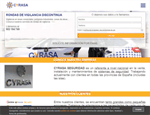 Tablet Screenshot of cyrasa.com